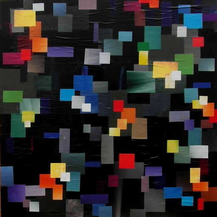 Картина под названием "Píxeles" - Mi-Guel, Подлинное произведение искусства