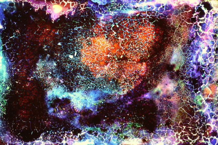 Arte digital titulada "galassia" por Miacho Cosimi, Obra de arte original