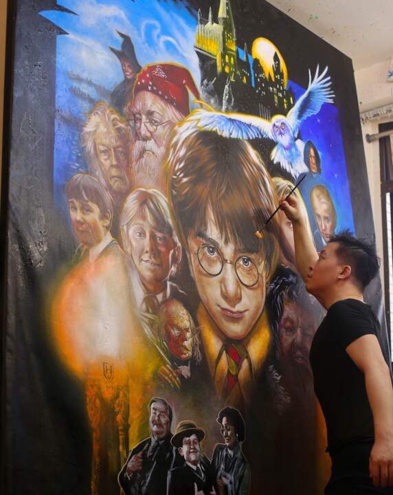 harry potter ➽ 140 Original paintings for sale