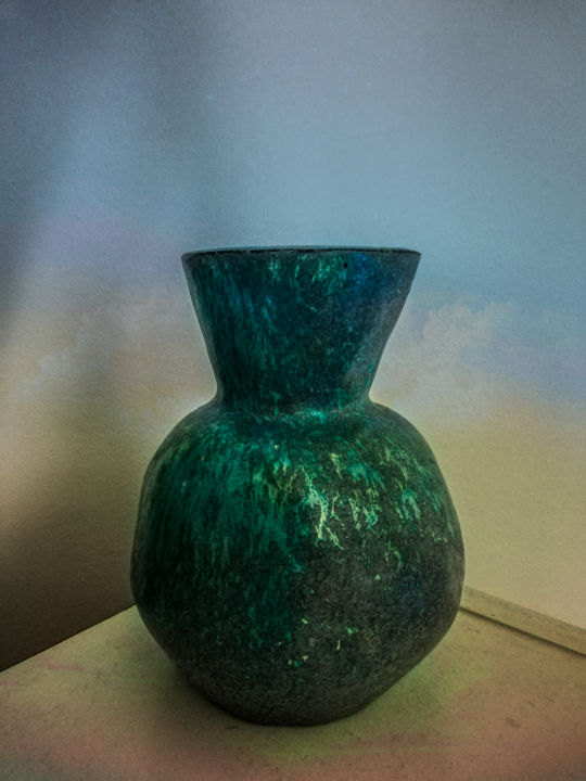 Fotografie mit dem Titel "Vase 2" von Michael Ellen Otten, Original-Kunstwerk, Manipulierte Fotografie