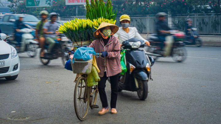 Fotografia zatytułowany „Vietnam 1” autorstwa Michael Photography, Oryginalna praca, Fotografia cyfrowa