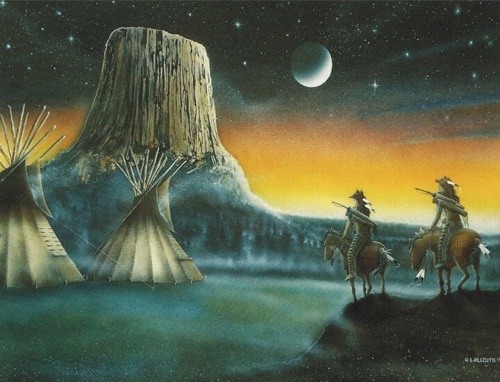 Pittura intitolato "El Tonweyapi" da Michael Lee Willcuts, Opera d'arte originale, Aerografo