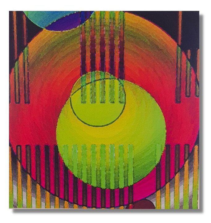数字艺术 标题为“Abstract VIII” 由Novak, 原创艺术品, 数字油画