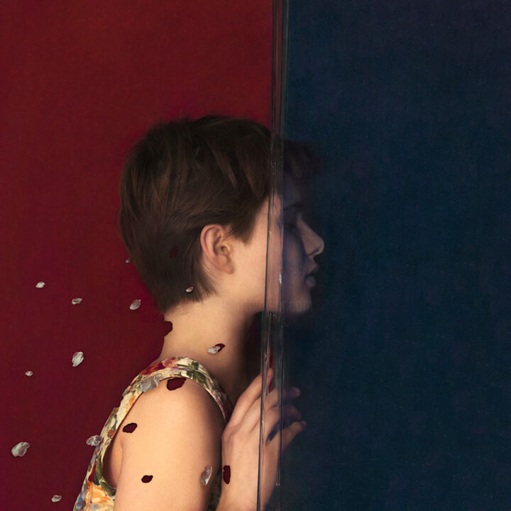 Digitale Kunst getiteld "Impermanence" door Michaela Haider, Origineel Kunstwerk, Foto Montage