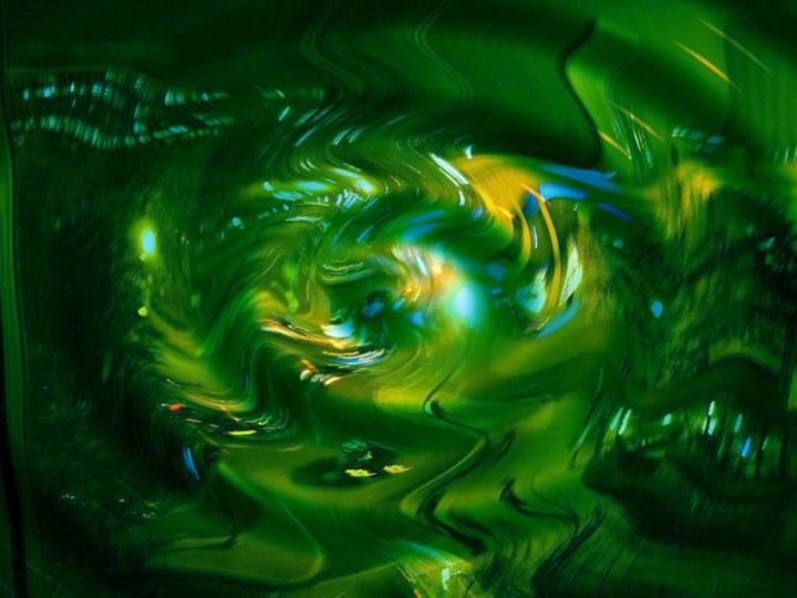 Digitale Kunst mit dem Titel "Emerald City" von Michael Easter, Original-Kunstwerk