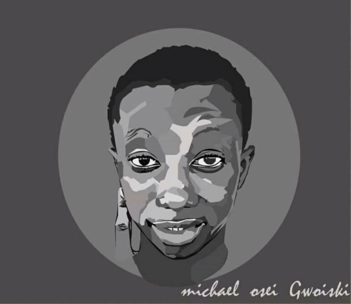 Digital Arts titled "agression" by Michael Osei, Original Artwork, Digital Painting