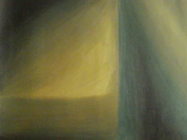 Painting titled "Quadrant in Yellow" by Michael Farmer, Original Art, Oil