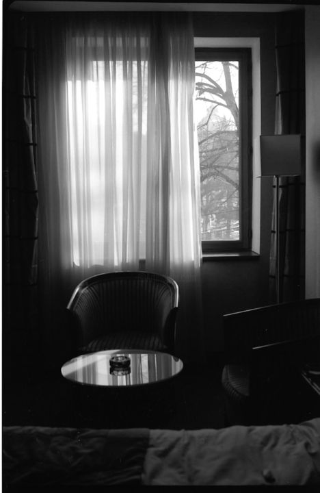 Photography titled "Hotel room" by Michal Vojkuvka, Original Artwork, Analog photography