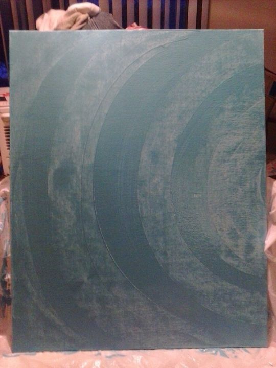 Painting titled "serenity.jpg" by Michal Johnston, Original Art,