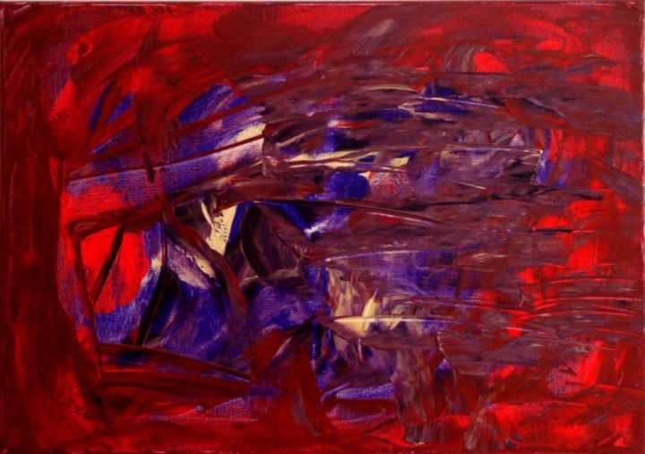 Painting titled "Symphonie" by Michel Aucoin, Original Artwork, Acrylic