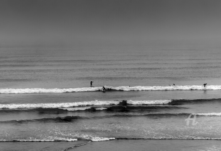 Photography titled "planches de surf" by Michel Babkine, Original Artwork, Digital Photography