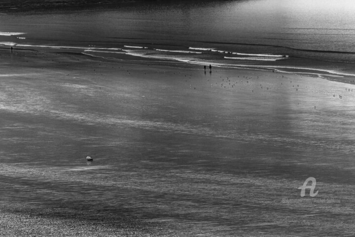 Photographie intitulée "plage de pentrez de…" par Michel Babkine, Œuvre d'art originale, Photographie numérique