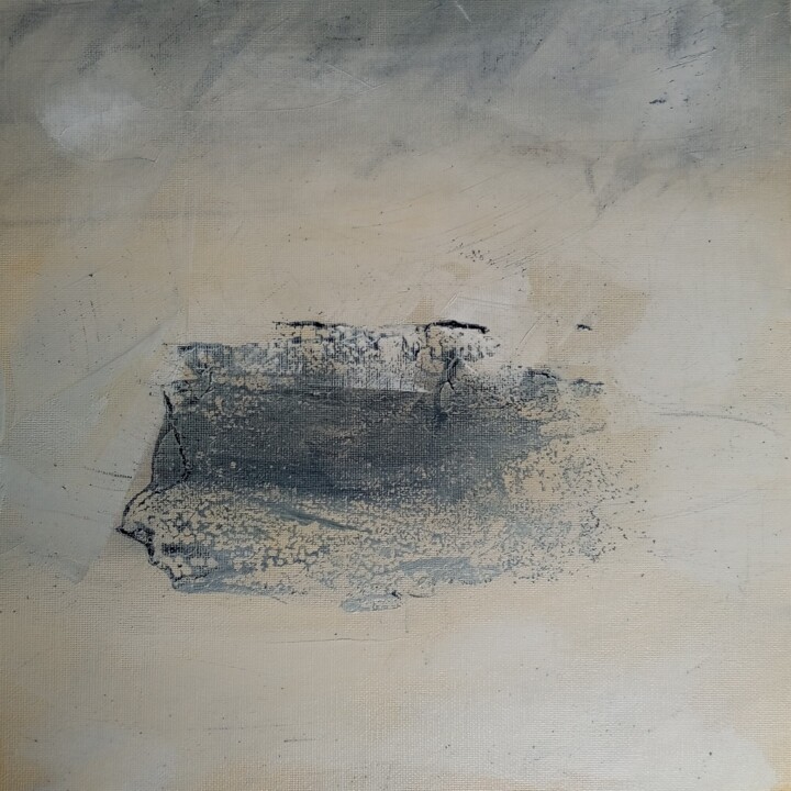 Peinture intitulée "#148, 25X25CMS, HUI…" par Michel Debray, Œuvre d'art originale, Huile