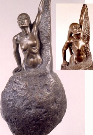 Sculpture titled "ADAM" by Michel Gautier, Original Artwork