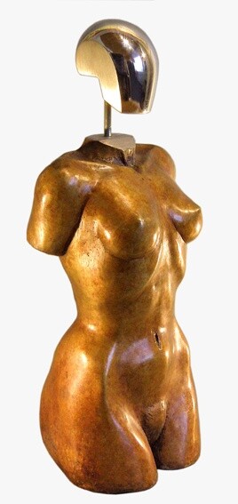 Sculpture titled "APPARENTE SUPÉRIORI…" by Michel Gautier, Original Artwork