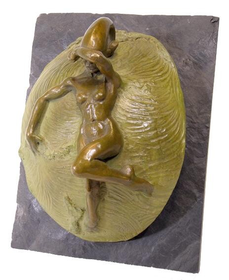 Sculpture titled "FRAGMENT" by Michel Gautier, Original Artwork, Metals
