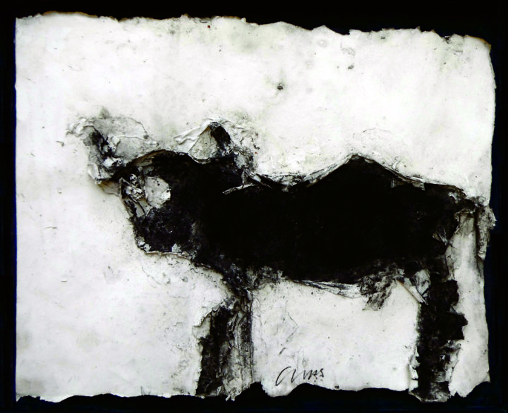 Malerei mit dem Titel "Animal.jpg" von Michel Haas, Original-Kunstwerk