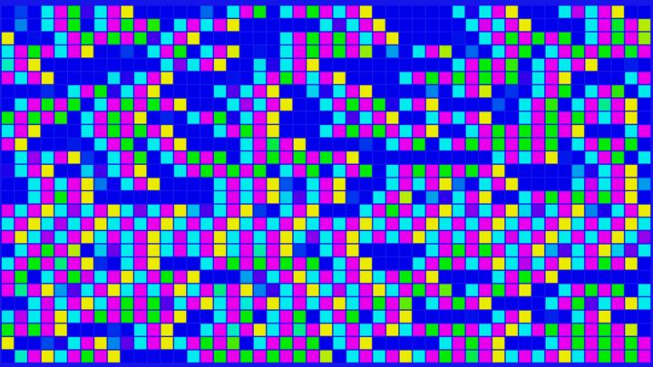 Arts numériques intitulée "20210723HcTstChaos" par Michel Martin, Œuvre d'art originale, Travail numérique 2D