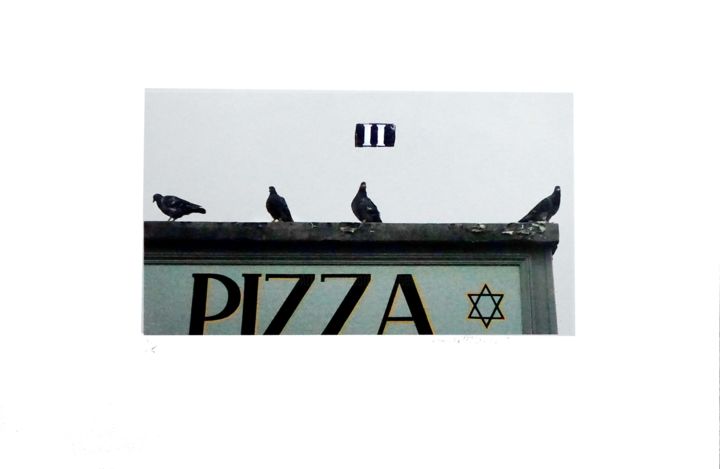 Photographie intitulée "PIZZA" par Michel Tabanou, Œuvre d'art originale, Photographie numérique