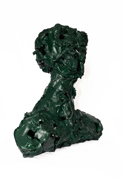 Sculptuur getiteld "Redundancia" door Michel V. Meulenert (Meulenert), Origineel Kunstwerk, Plastic