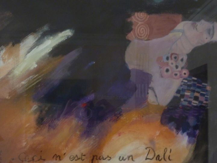 「Ceci n'est pas un D…」というタイトルの絵画 Michel De Mingoによって, オリジナルのアートワーク