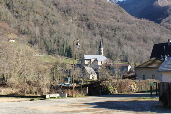 Photographie intitulée "Village d'Ariège" par Michèle Baylet-Brunet, Œuvre d'art originale, Photographie numérique