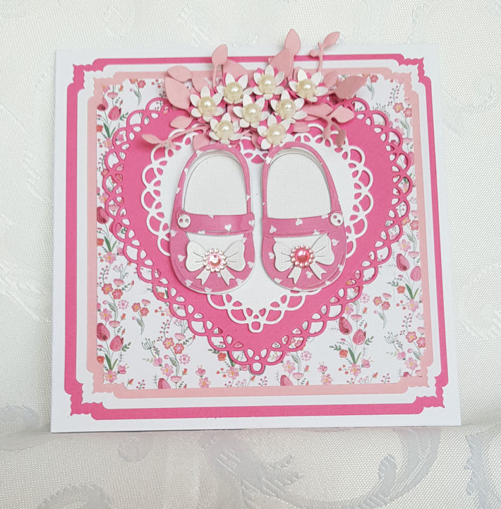 Carte Bebe Fille Artesania Por Michele Lemarechal Artmajeur