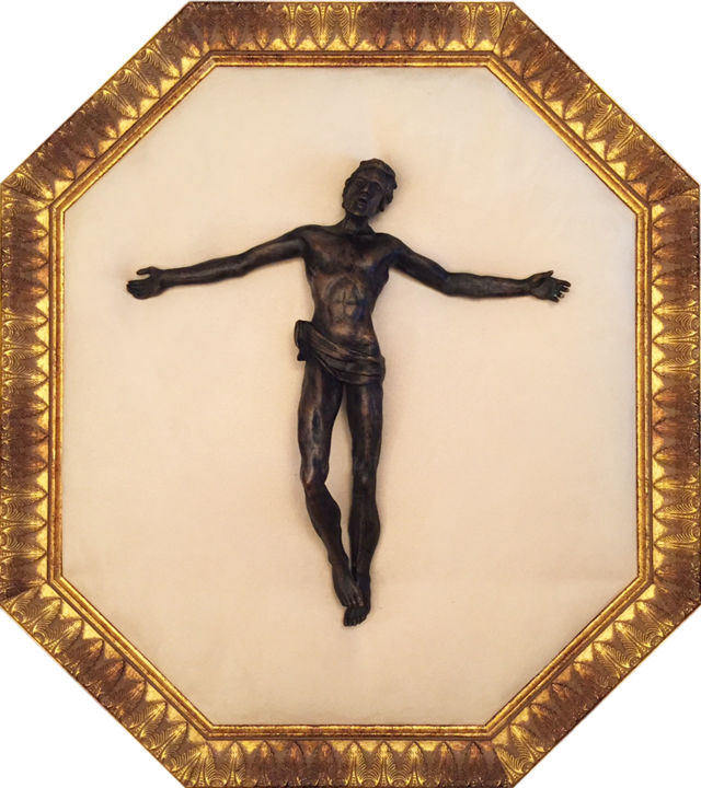 Sculpture titled "Cristo" by Michele Magnifico, Original Artwork, Other