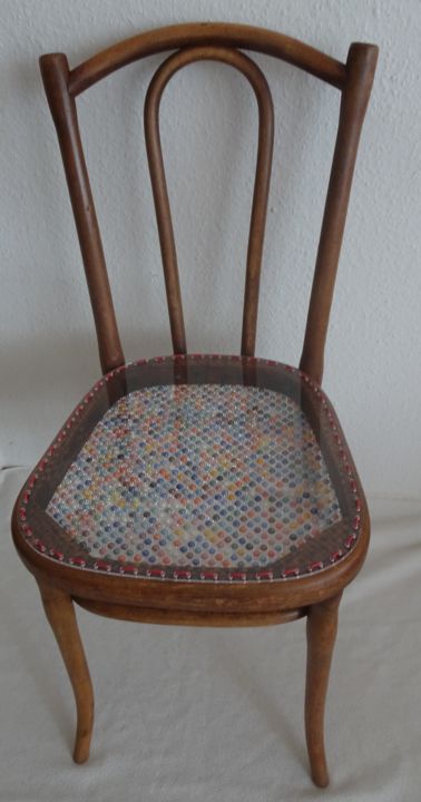手工艺品 标题为“chaise demi-boule e…” 由Michel Pittet, 原创艺术品