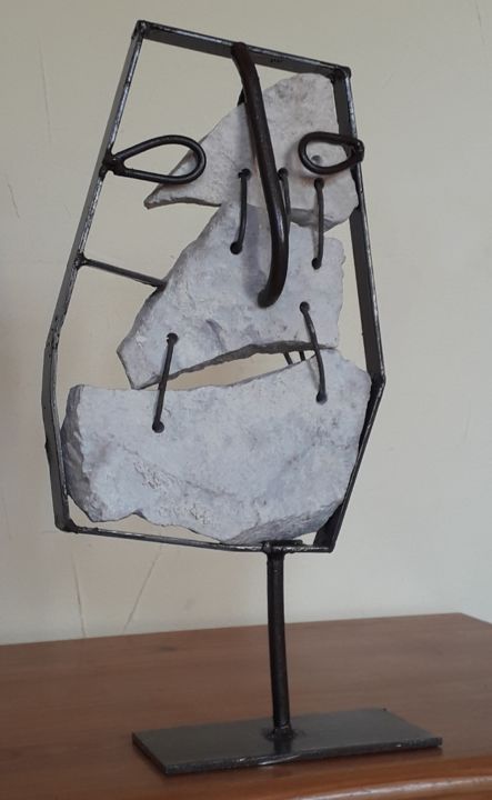 Escultura titulada "L oubli" por Michel Sidobre, Obra de arte original, Metales