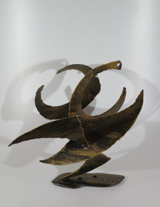 Sculpture intitulée "Astral" par Michel Sidobre, Œuvre d'art originale, Métaux