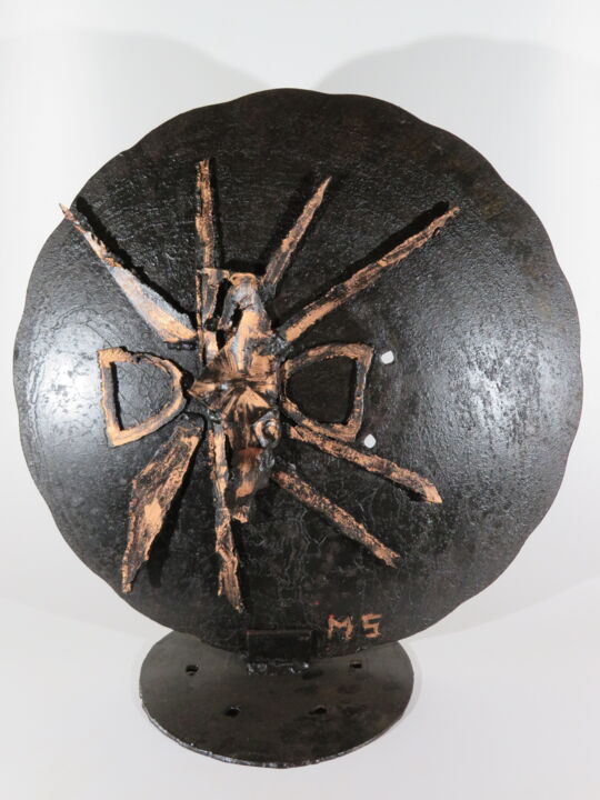 Sculpture intitulée "Arachnide" par Michel Sidobre, Œuvre d'art originale, Métaux