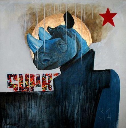 Peinture intitulée "Supxrime" par Mikotank, Œuvre d'art originale, Acrylique