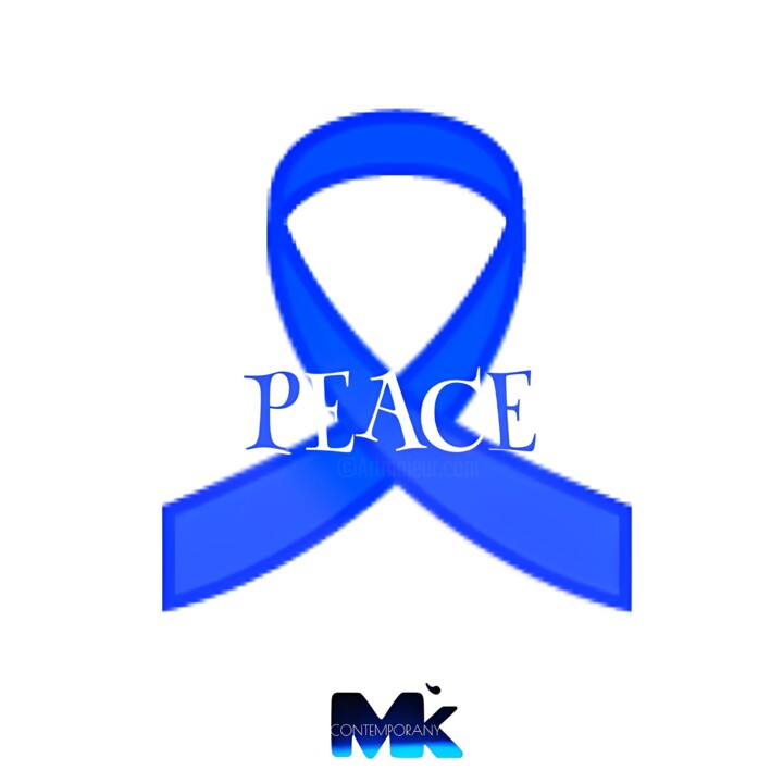 제목이 "Peace"인 디지털 아트 Micól Klar로, 원작, 2D 디지털 작업