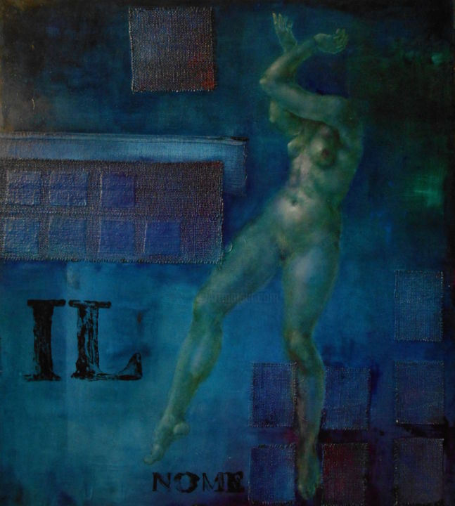 Pittura intitolato "il-nome-antico.jpg" da Maria Micozzi, Opera d'arte originale, Olio
