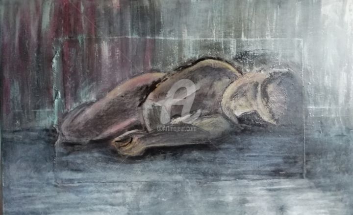 Painting titled "Sleep" by Mie Gers, Original Artwork