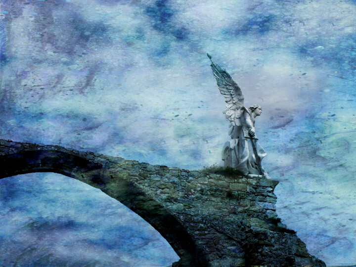 Photography titled "Ángel exterminador" by Miguel Ángel Cáceres, Original Artwork, Manipulated Photography