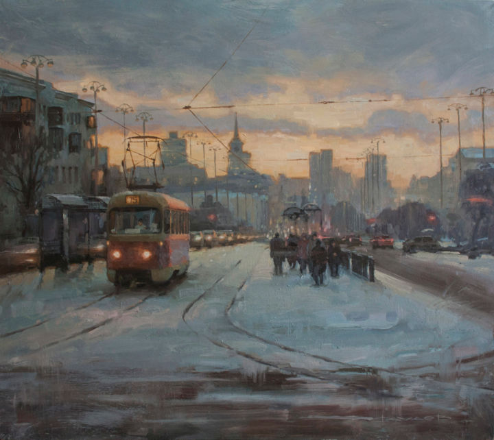 Painting titled ".jpg" by Mihail Vachaev, Original Artwork, Oil