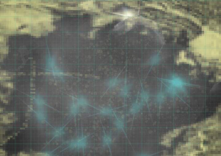 Grafika cyfrowa / sztuka generowana cyfrowo zatytułowany „Nebula I” autorstwa Mike Williams, Oryginalna praca, Malarstwo cyf…