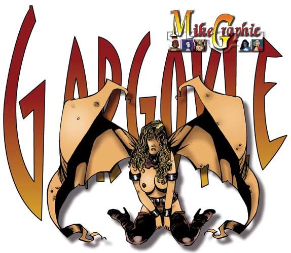 Arts numériques intitulée "Gargoyle" par Mickael Cellier, Œuvre d'art originale,