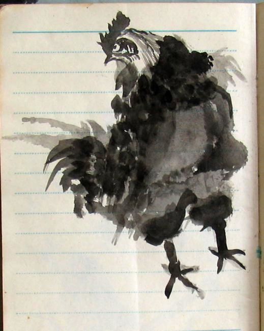 Drawing titled "cock" by Mike Lee, Original Artwork, Other