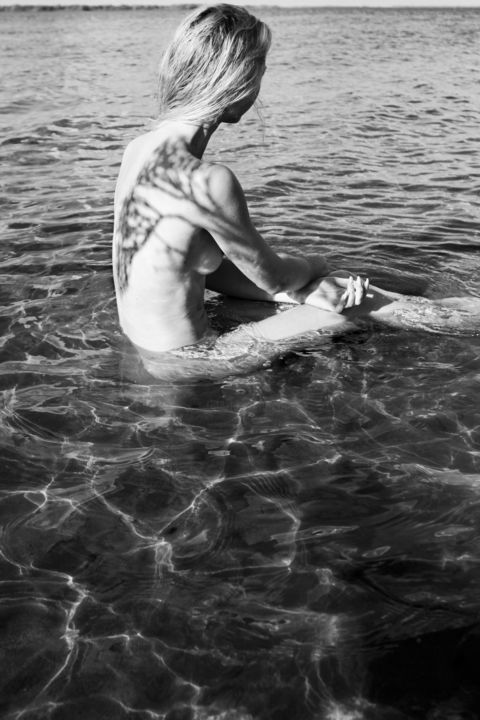 Fotografie mit dem Titel "mermaid 2" von Mikhail Faletkin, Original-Kunstwerk, Digitale Fotografie