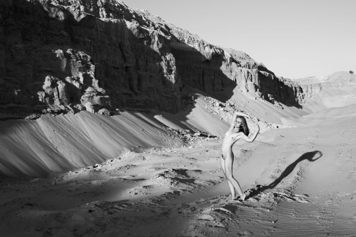 Photography titled "desert grace" by Mikhail Faletkin, Original Artwork, Digital Photography