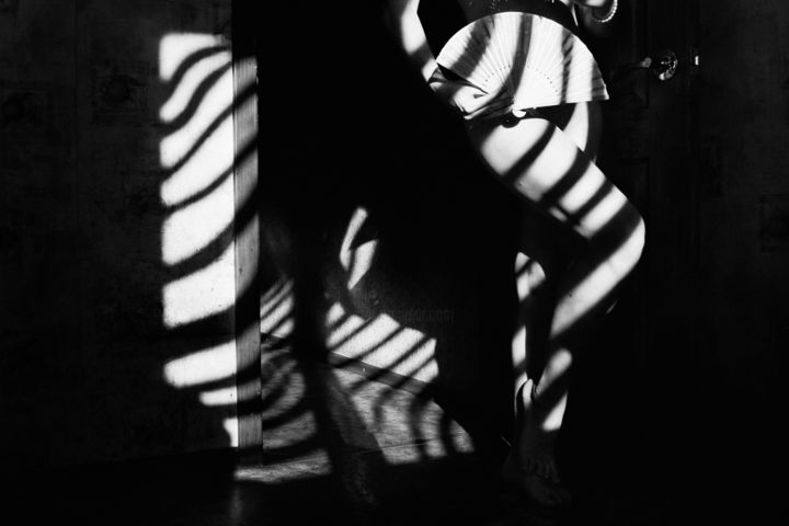 摄影 标题为“shadows of waves an…” 由Mikhail Faletkin, 原创艺术品, 数码摄影