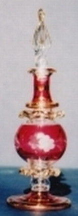 Rzemiosło artystyczne zatytułowany „Perfume glass bottle” autorstwa Milad Hanna, Oryginalna praca