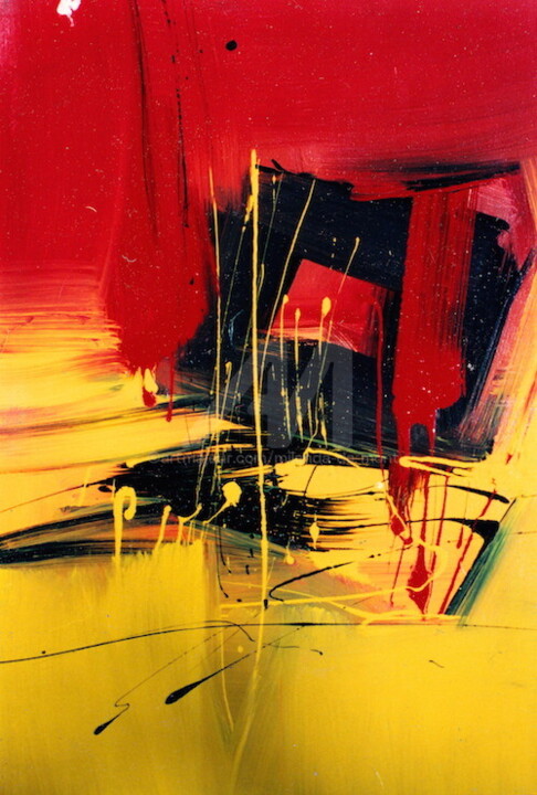 Painting titled "Untitled" by Milanda De Mont, Original Art, Acrylic