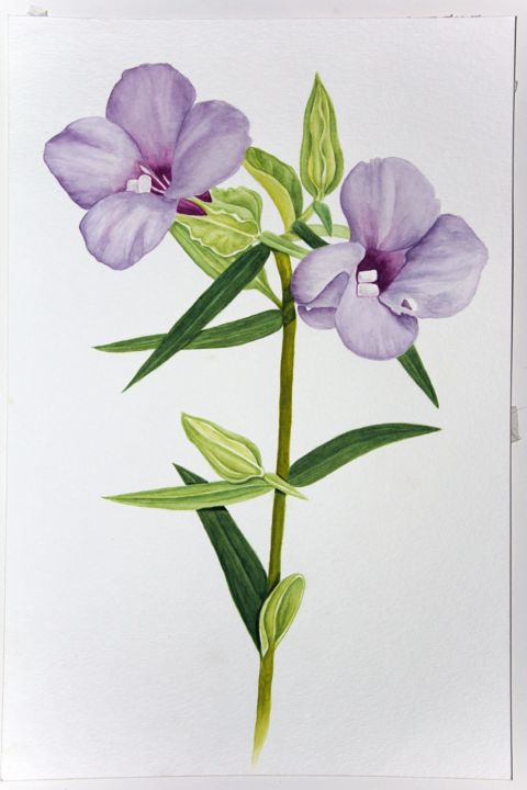Pintura intitulada "image.jpg" por Milena Ribeiro, Obras de arte originais,