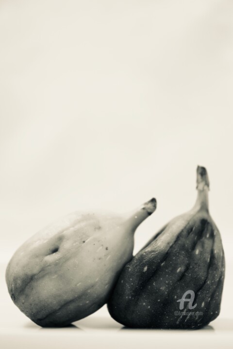Photography titled "Two figs" by Miler Art, Original Artwork, Digital Photography