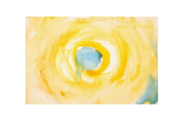 Pittura intitolato "Yellow" da Miles Begay, Opera d'arte originale
