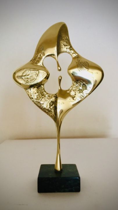 Sculpture titled "The tree of life" by Milko Dobrev, Original Artwork, Bronze